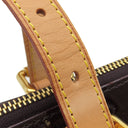 ルイヴィトン LOUIS VUITTON ローズウッド アヴェニュー M93510 アマラント モノグラムヴェルニ ハンドバッグ ゴールド金具 赤紫 ショルダー 肩掛け