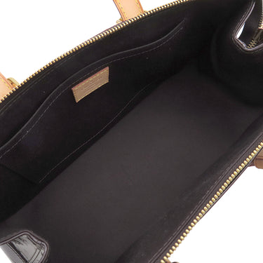 ルイヴィトン LOUIS VUITTON ローズウッド アヴェニュー M93510 アマラント モノグラムヴェルニ ハンドバッグ ゴールド金具 赤紫 ショルダー 肩掛け