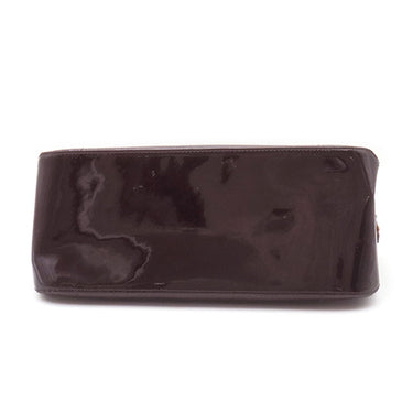 ルイヴィトン LOUIS VUITTON ローズウッド アヴェニュー M93510 アマラント モノグラムヴェルニ ハンドバッグ ゴールド金具 赤紫 ショルダー 肩掛け