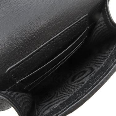 バレンシアガ BALENCIAGA BALENCIAGA × GUCCI ザ ハッカー プロジェクト 680130 ブラック キャンバス レザー ショルダーバッグ シルバー金具 グッチコラボ ミニバッグ 黒