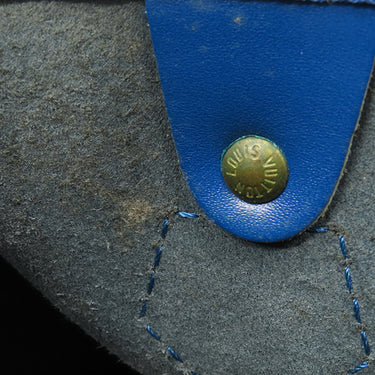 ルイヴィトン LOUIS VUITTON スピーディ25 M43015 トレドブルー エピレザー ハンドバッグ ゴールド金具 青 ボストンバッグ 鍵/パドロック欠品