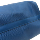 ルイヴィトン LOUIS VUITTON スピーディ25 M43015 トレドブルー エピレザー ハンドバッグ ゴールド金具 青 ボストンバッグ 鍵/パドロック欠品