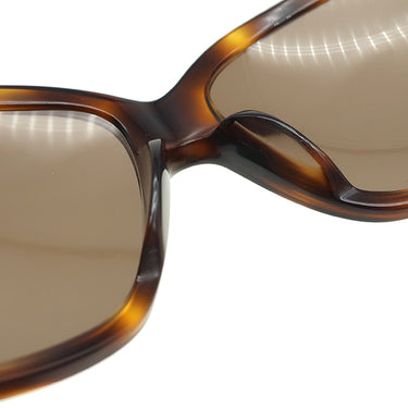 ブルガリ BVLGARI ブルガリブルガリ 63□16 ブラウン プラスチック サングラス ゴールド金具 茶