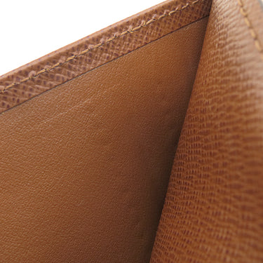 ルイヴィトン LOUIS VUITTON コンパクトジップ M61667 モノグラム モノグラムキャンバス 二つ折り財布 ゴールド金具 茶