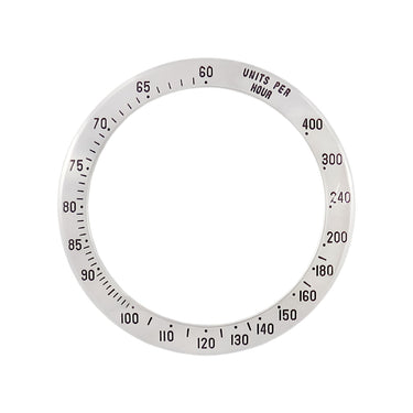 ロレックス ROLEX 純正 デイトナ用 ベゼル シルバー ステンレススチール 腕時計パーツ ステンレススチール製 SS 16520 116520 タキメーター