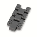 シャネル CHANEL 純正 J12 H0685 H0940用 コマ ブラック セラミック 腕時計パーツ 3コマ 駒 セラミック バネ棒 ベルト ブレス バンド 替え 調整 17mm ブラック 黒