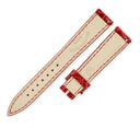 フランクミュラー FRANCK MULLER トノウカーベックス 1750 1752用 クロコバンド ワインレッド クロコダイル 腕時計パーツ 新品同様 純正 ベルト 14mm ワインレッド ボルドー 赤