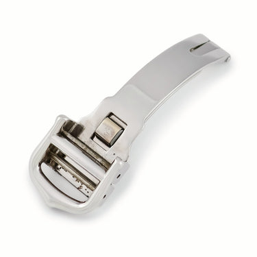 カルティエ Cartier 純正 シルバー ステンレススチール 腕時計パーツ 12mm幅対応 フォールディング Dバックル パーツ 替え 交換 予備 ステンレス スチール SS シルバー 銀