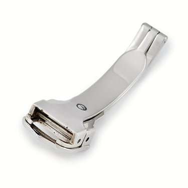 カルティエ Cartier 純正 シルバー ステンレススチール 腕時計パーツ 12mm幅対応 フォールディング Dバックル パーツ 替え 交換 予備 ステンレス スチール SS シルバー 銀