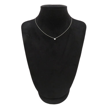 ハリーウィンストン Harry Winston ラウンドカット ソリティア プラチナシルバー Pt950 ダイヤモンド ネックレス