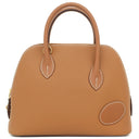 エルメス HERMES ボリード1923 25 無秩序 ゴールド ヴォーエプソン スイフト ヴァッシュハンター 2WAYバッグ ゴールド金具 茶 ショルダー