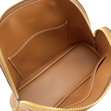 エルメス HERMES ボリード1923 25 無秩序 ゴールド ヴォーエプソン スイフト ヴァッシュハンター 2WAYバッグ ゴールド金具 茶 ショルダー
