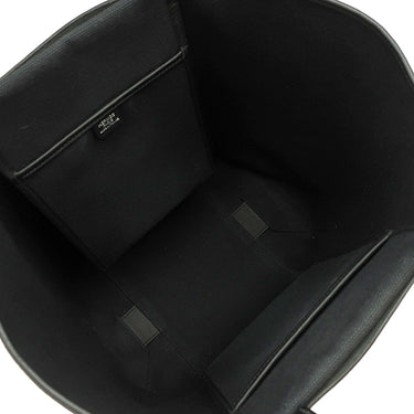 エルメス HERMES エトリヴィエール ポケット ブラック スイフト トワルゴエラン ヴァッシュハンター トートバッグ シルバー金具 黒