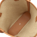 エルメス HERMES アンビエ PM ゴールド×ナチュラル トワルアッシュ スイフト 2WAYバッグ 茶 ショルダー