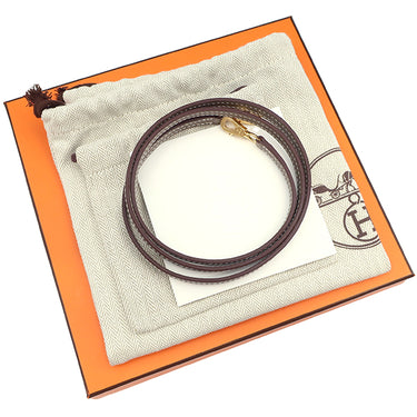 エルメス HERMES ミニケリードゥ 外縫い エトゥープ ヴォーエプソン 2WAYバッグ ゴールド金具 新品 未使用 グレージュ ショルダー