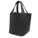 エルメス HERMES ピコタンロックPM ブラック トリヨンクレマンス ハンドバッグ ゴールド金具 新品 未使用 黒 新刻印