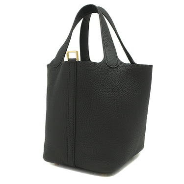 エルメス HERMES ピコタンロックPM ブラック トリヨンクレマンス ハンドバッグ ゴールド金具 新品 未使用 黒 新刻印
