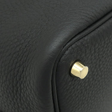エルメス HERMES ピコタンロックPM ブラック トリヨンクレマンス ハンドバッグ ゴールド金具 新品 未使用 黒 新刻印