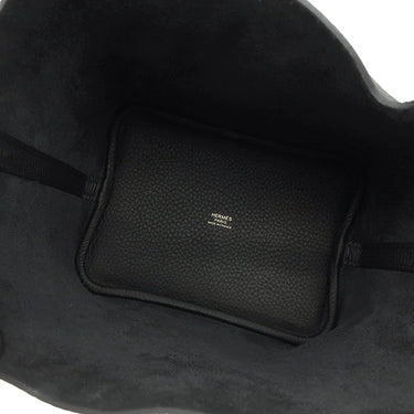 エルメス HERMES ピコタンロックPM ブラック トリヨンクレマンス ハンドバッグ ゴールド金具 新品 未使用 黒 新刻印