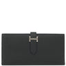 エルメス HERMES ベアンスフレ ブラック ヴォーエプソン 長財布 シルバー金具 新品 未使用 黒 二つ折財布 新刻印