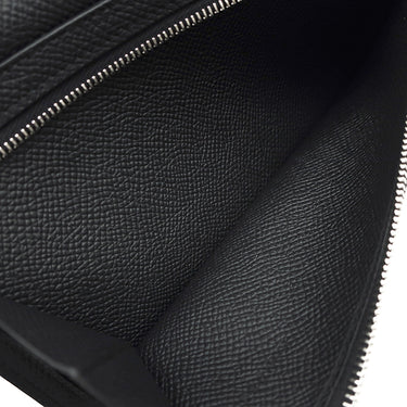 エルメス HERMES ベアンスフレ ブラック ヴォーエプソン 長財布 シルバー金具 新品 未使用 黒 二つ折財布 新刻印