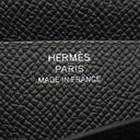 エルメス HERMES ベアンスフレ ブラック ヴォーエプソン 長財布 シルバー金具 新品 未使用 黒 二つ折財布 新刻印