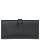 エルメス HERMES ベアンスフレ モノクローム ブラック ヴォーマダム 長財布 ブラック金具 新品 未使用 黒 二つ折財布 新刻印
