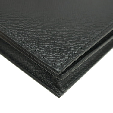 エルメス HERMES ベアンスフレ モノクローム ブラック ヴォーマダム 長財布 ブラック金具 新品 未使用 黒 二つ折財布 新刻印