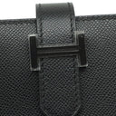 エルメス HERMES ベアンスフレ モノクローム ブラック ヴォーマダム 長財布 ブラック金具 新品 未使用 黒 二つ折財布 新刻印