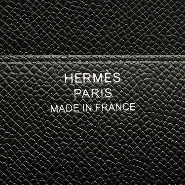 エルメス HERMES ベアンスフレ モノクローム ブラック ヴォーマダム 長財布 ブラック金具 新品 未使用 黒 二つ折財布 新刻印