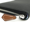 エルメス HERMES アザップロング シルクイン ブラック ヴォーエプソン 長財布 シルバー金具 新品 未使用 黒 ラウンドファスナー