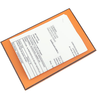 エルメス HERMES ベアンスフレ グリネヴェ アリゲーターマット 長財布 ゴールド金具 新品 未使用 二つ折財布 クロコ 新刻印