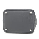 エルメス HERMES ピコタンロック PM エクラ アルドワーズ×グリプラチナ トリヨンクレマンス ヴォースイフト ハンドバッグ シルバー金具 新品 未使用 バイカラー