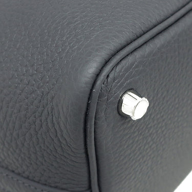 エルメス HERMES ピコタンロック PM エクラ アルドワーズ×グリプラチナ トリヨンクレマンス ヴォースイフト ハンドバッグ シルバー金具 新品 未使用 バイカラー