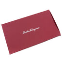 サルヴァトーレ・フェラガモ Salvatore Ferragamo ヴァラ リボン 732853 バーガンディー ファブリック #5 パンプス ボルドー 赤 チュール