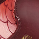 サルヴァトーレ・フェラガモ Salvatore Ferragamo ヴァラ リボン 732853 バーガンディー ファブリック #5 パンプス ボルドー 赤 チュール