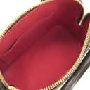 ルイヴィトン LOUIS VUITTON アルマBB N41221 ダミエエベヌ ダミエキャンバス 2WAYバッグ ゴールド金具 茶 ショルダーバッグ ハンドバッグ