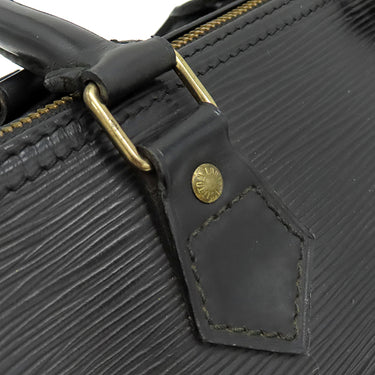 ルイヴィトン LOUIS VUITTON スピーディ25 M59032 ノワール エピレザー ハンドバッグ ゴールド金具 黒 ボストンバッグ 鍵/パドロック欠品