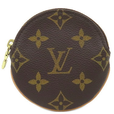 ルイヴィトン LOUIS VUITTON ポルトモネ ロン M61926 モノグラム モノグラムキャンバス コインケース ゴールド金具 茶 小銭入れ