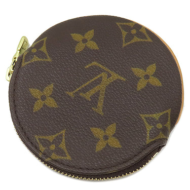 ルイヴィトン LOUIS VUITTON ポルトモネ ロン M61926 モノグラム モノグラムキャンバス コインケース ゴールド金具 茶 小銭入れ