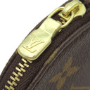 ルイヴィトン LOUIS VUITTON ポルトモネ ロン M61926 モノグラム モノグラムキャンバス コインケース ゴールド金具 茶 小銭入れ