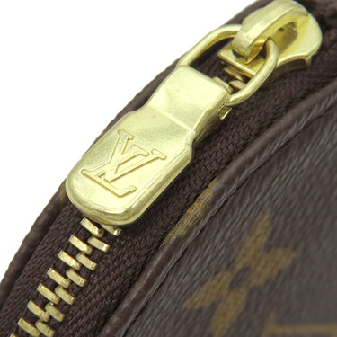 ルイヴィトン LOUIS VUITTON ポルトモネ ロン M61926 モノグラム モノグラムキャンバス コインケース ゴールド金具 茶 小銭入れ