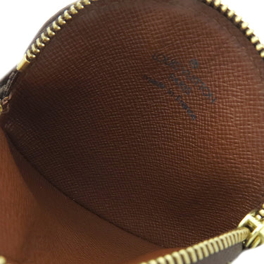 ルイヴィトン LOUIS VUITTON ポルトモネ ロン M61926 モノグラム モノグラムキャンバス コインケース ゴールド金具 茶 小銭入れ