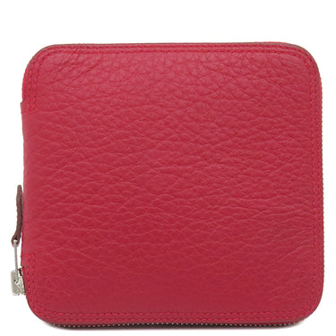 エルメス HERMES シルキーポップ レッド×ピンク×マルチカラー シルク レザー トートバッグ シルバー金具 【LA DANSE DU CHEVAL MARWARI/マールワーリ馬のダンス】 折りたたみ