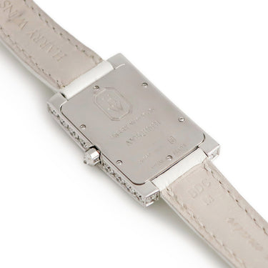 腕時計 ハリーウィンストン Harry Winston アベニュー クラシック エリプティック AVEQHM21WW241 クオーツ レディース K18WG無垢 純正ダイヤ