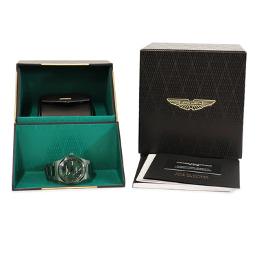 腕時計 ジラールペルゴ GIRARD PERREGAUX ロレアート グリーンセラミック アストンマーティン 42mm 81010-32-3081-1CX 自動巻き メンズ 限定