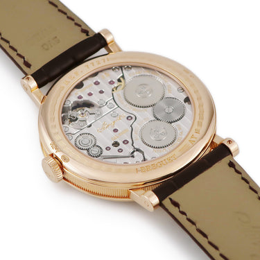 腕時計 ブレゲ BREGUET クラシック クロノメトリー 7727 7727BR/12/9WU 手巻き メンズ K18RG無垢 ローマン ギヨシェ スモールセコンド