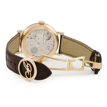 腕時計 ブレゲ BREGUET クラシック クロノメトリー 7727 7727BR/12/9WU 手巻き メンズ K18RG無垢 ローマン ギヨシェ スモールセコンド