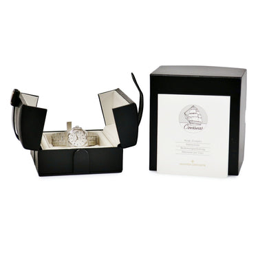 腕時計 ヴァシュロン・コンスタンタン VACHERON CONSTANTIN オーヴァーシーズ ミディアム 42052/423A-8729 自動巻き メンズ シルバー バー デイト