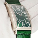 腕時計 フランクミュラー FRANCK MULLER ロングアイランド ジョーカー 1200SCMAGJ 自動巻き メンズ K18WG無垢 純正ダイヤ グリーン 限定